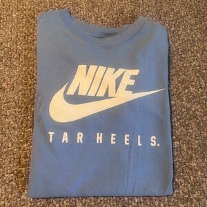 Nike Blue Short Sleeve Tar Heels Tee